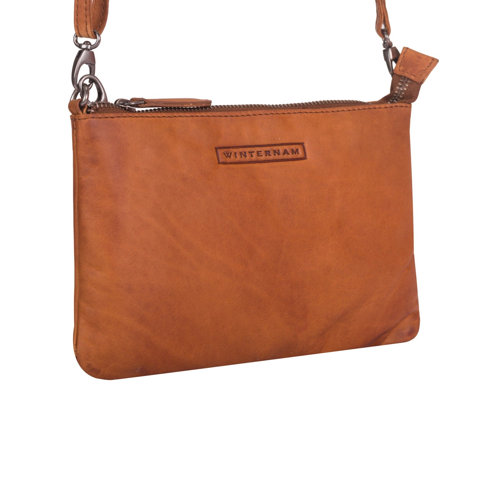 winternam clutch solveig cognac