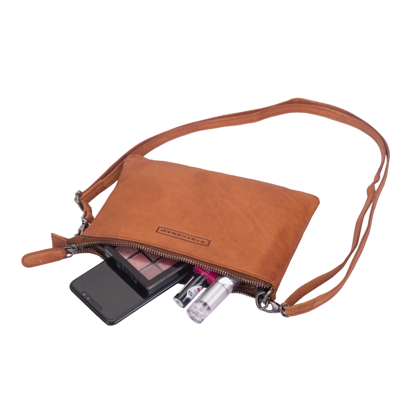 winternam clutch solveig cognac