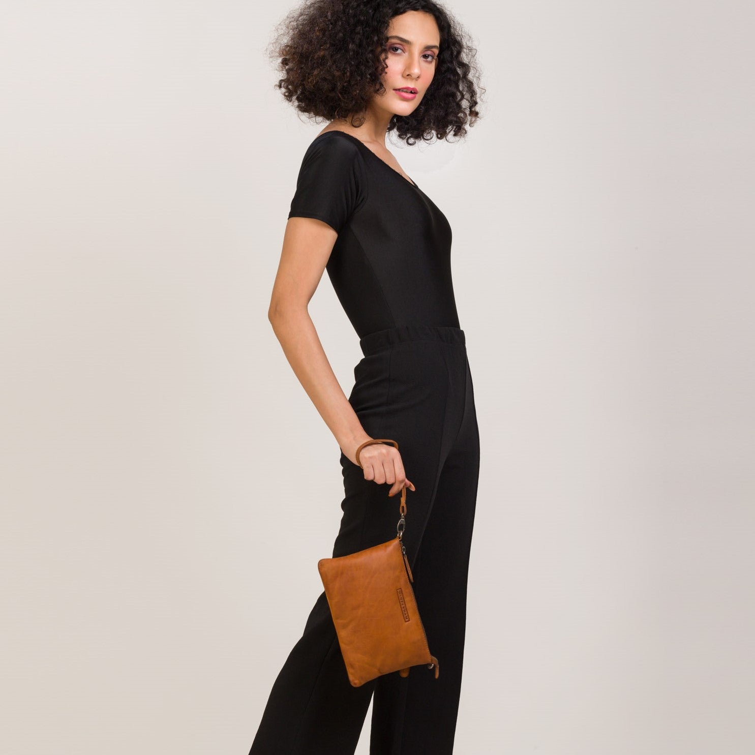 winternam clutch solveig cognac