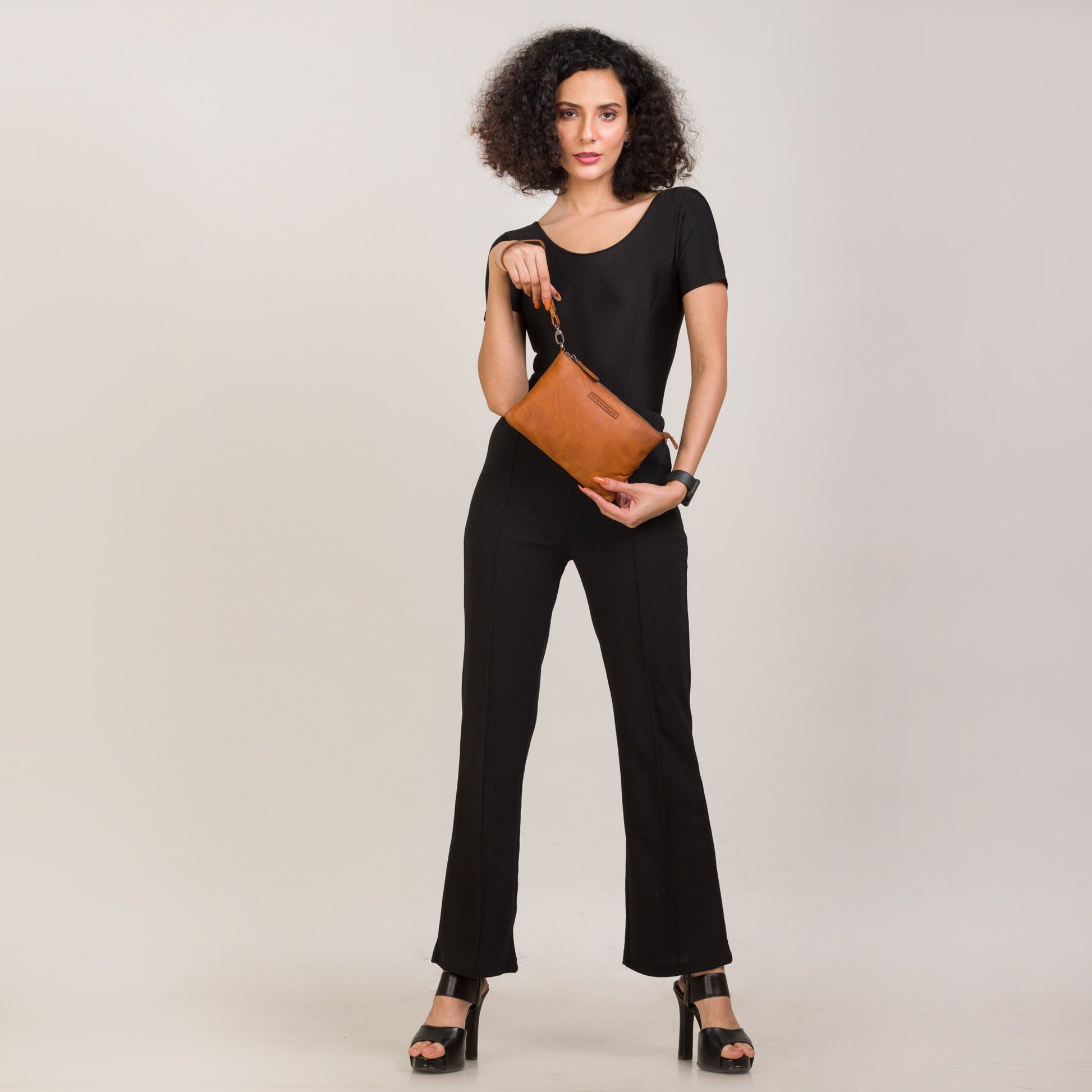 winternam clutch solveig cognac