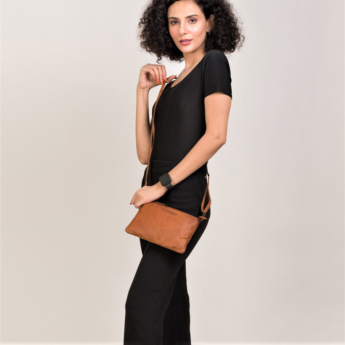 winternam clutch solveig cognac