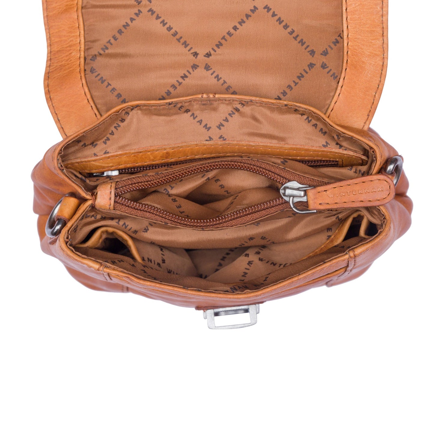 winternam umhaengetasche alva cognac
