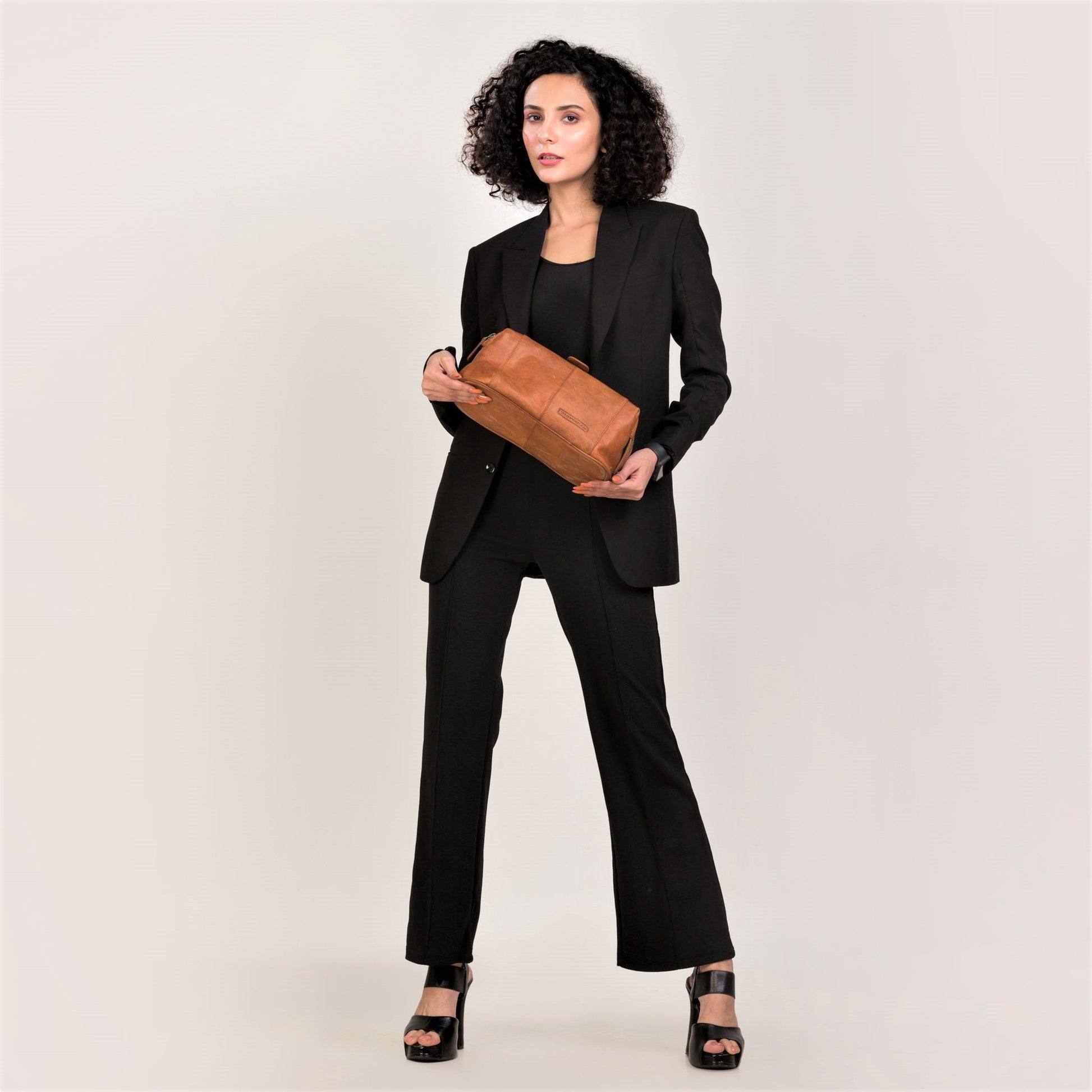 winternam kosmetiktasche bergen cognac
