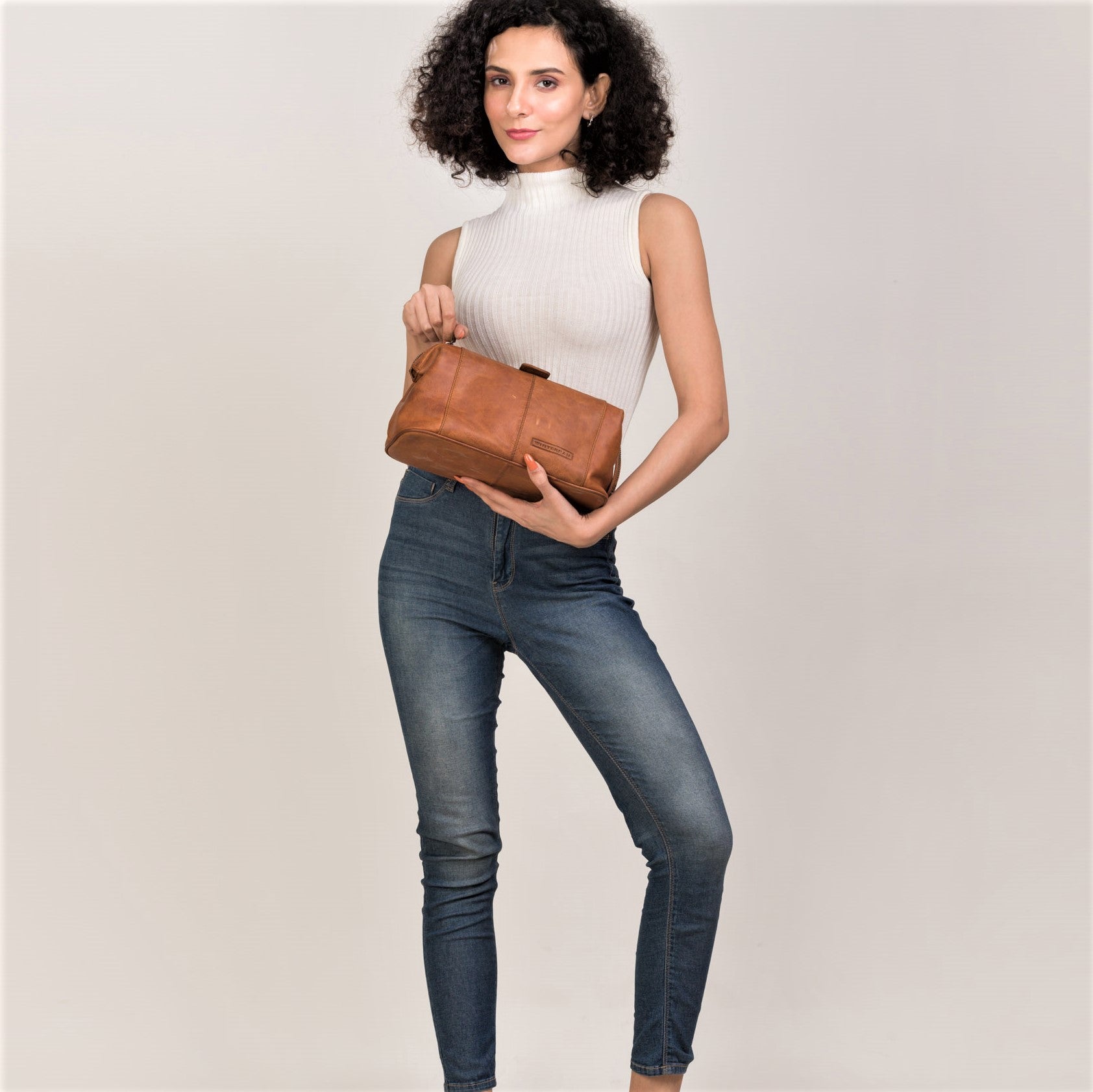 winternam kosmetiktasche bergen cognac