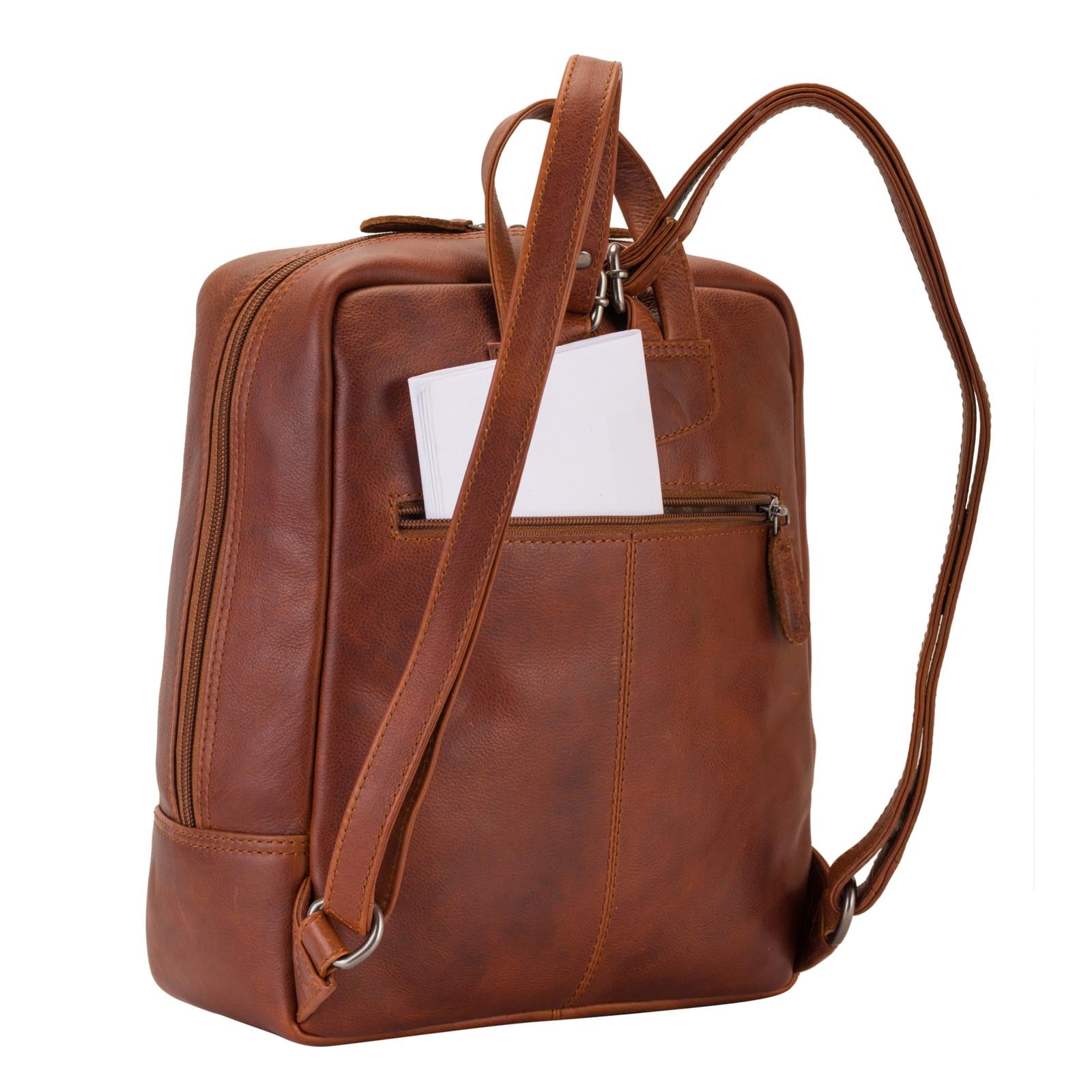 savagehide rucksack lily vintagecognac