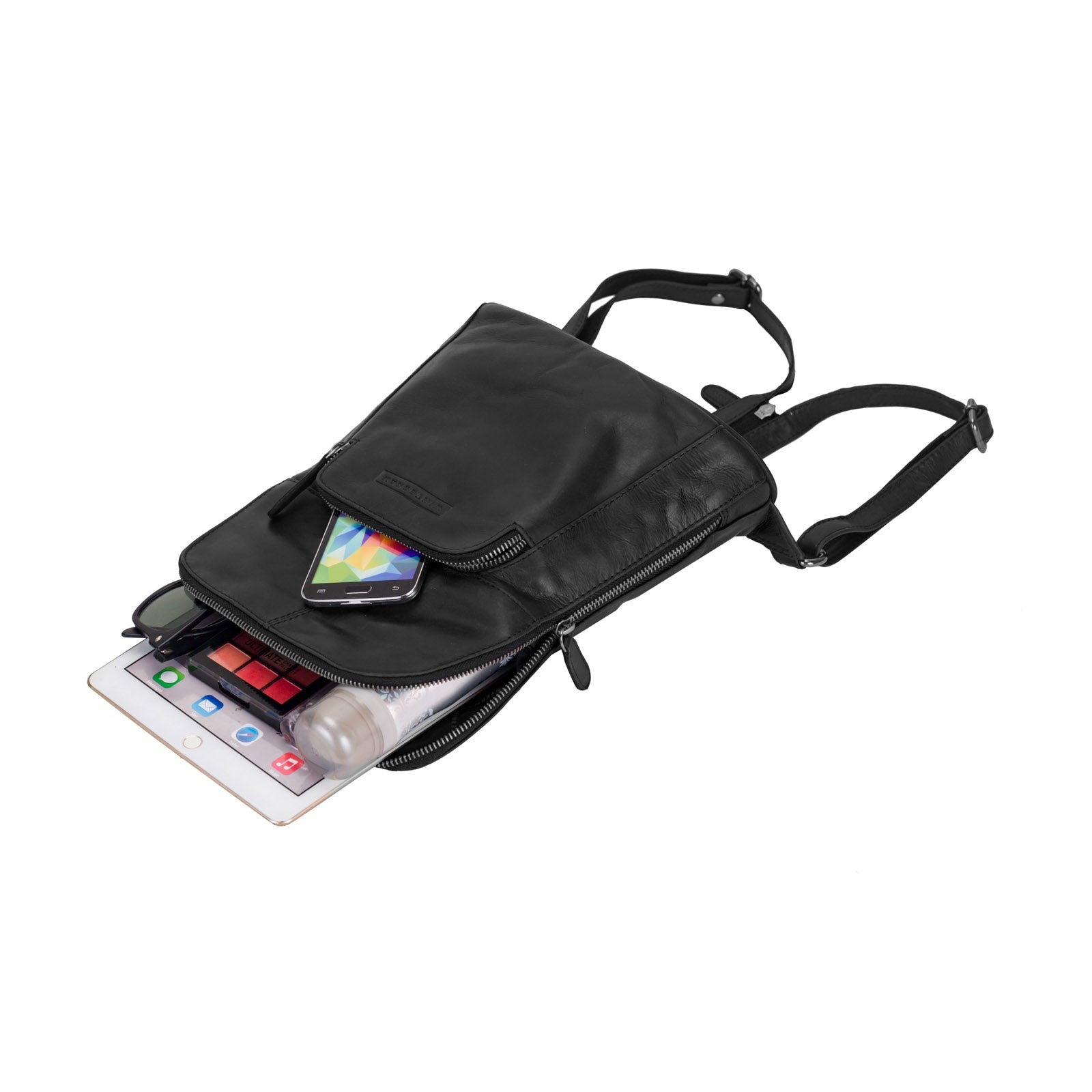 winternam cityrucksack caja schwarz