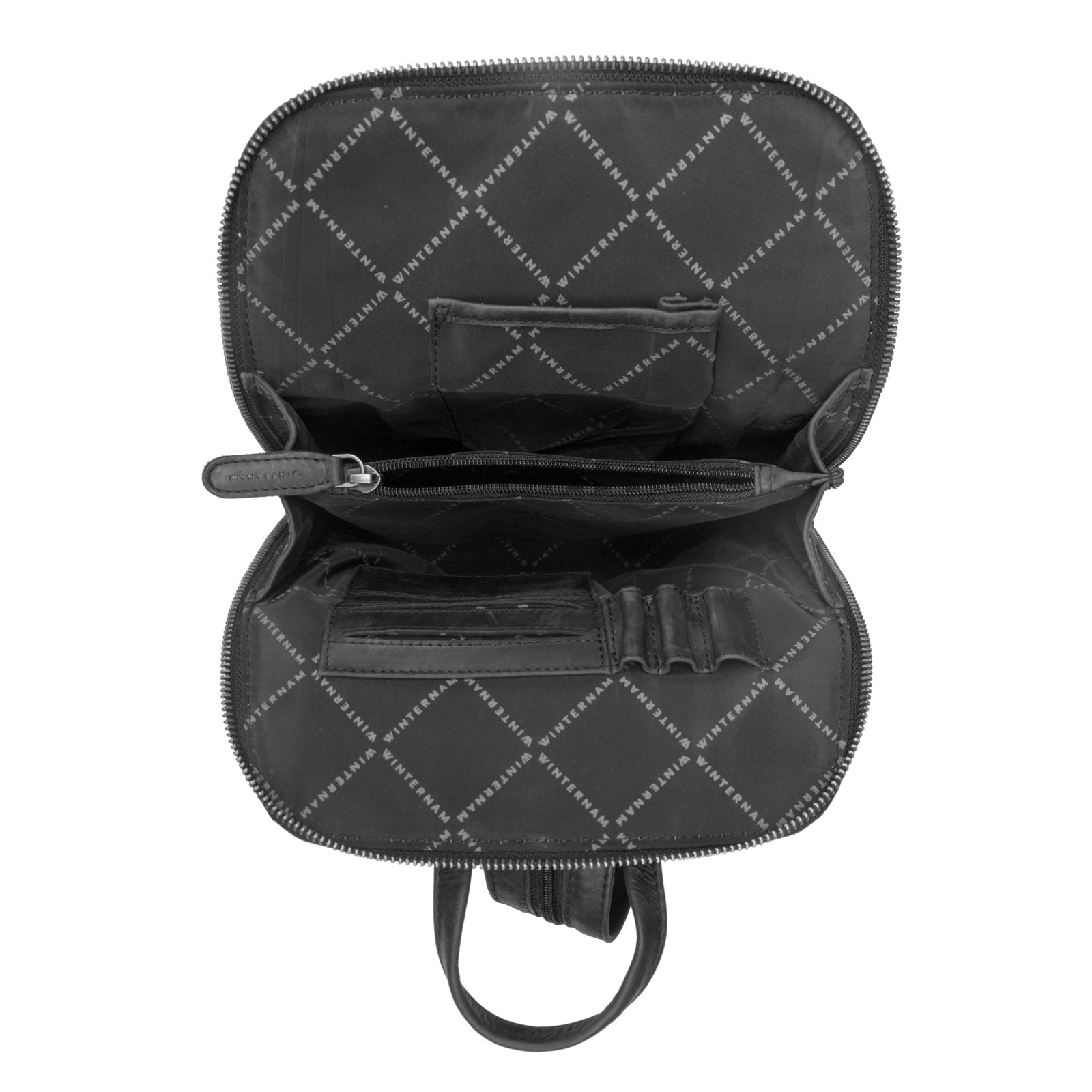 winternam cityrucksack caja schwarz