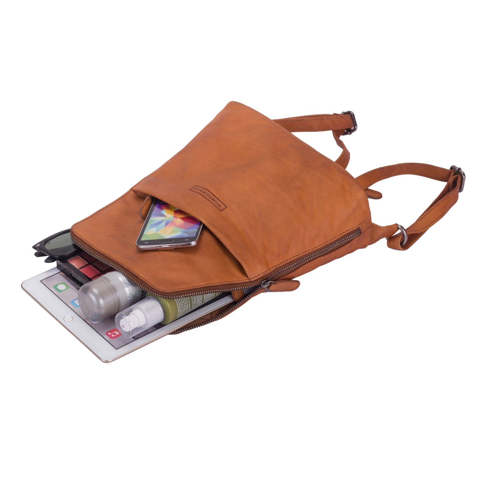 winternam cityrucksack freya cognac