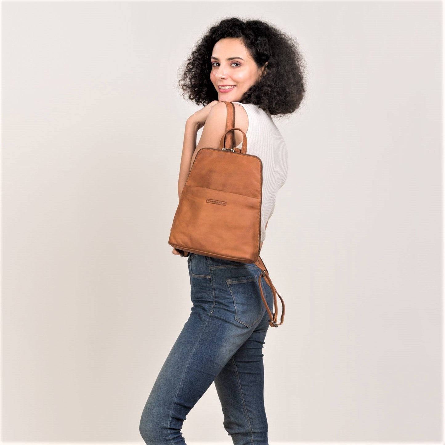 winternam cityrucksack freya cognac