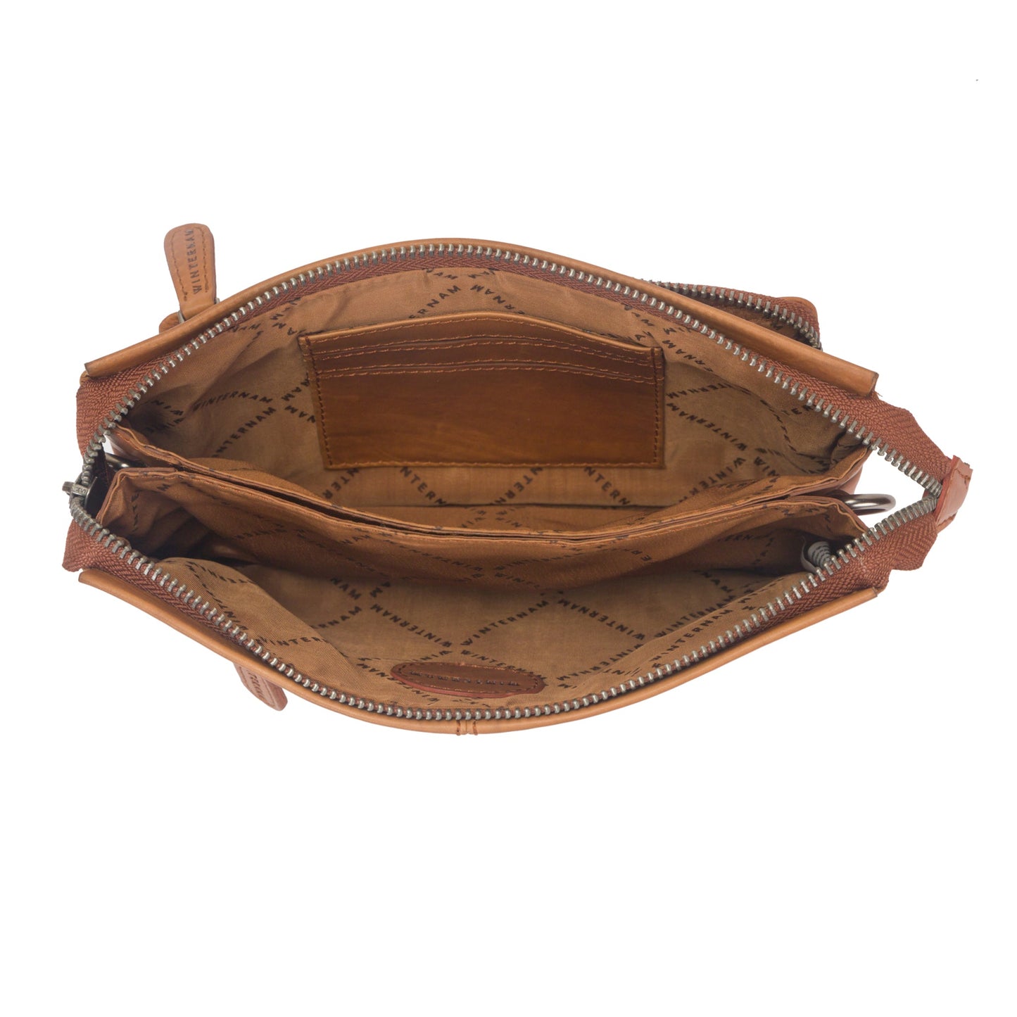 winternam kleine umhaengetasche liv cognac