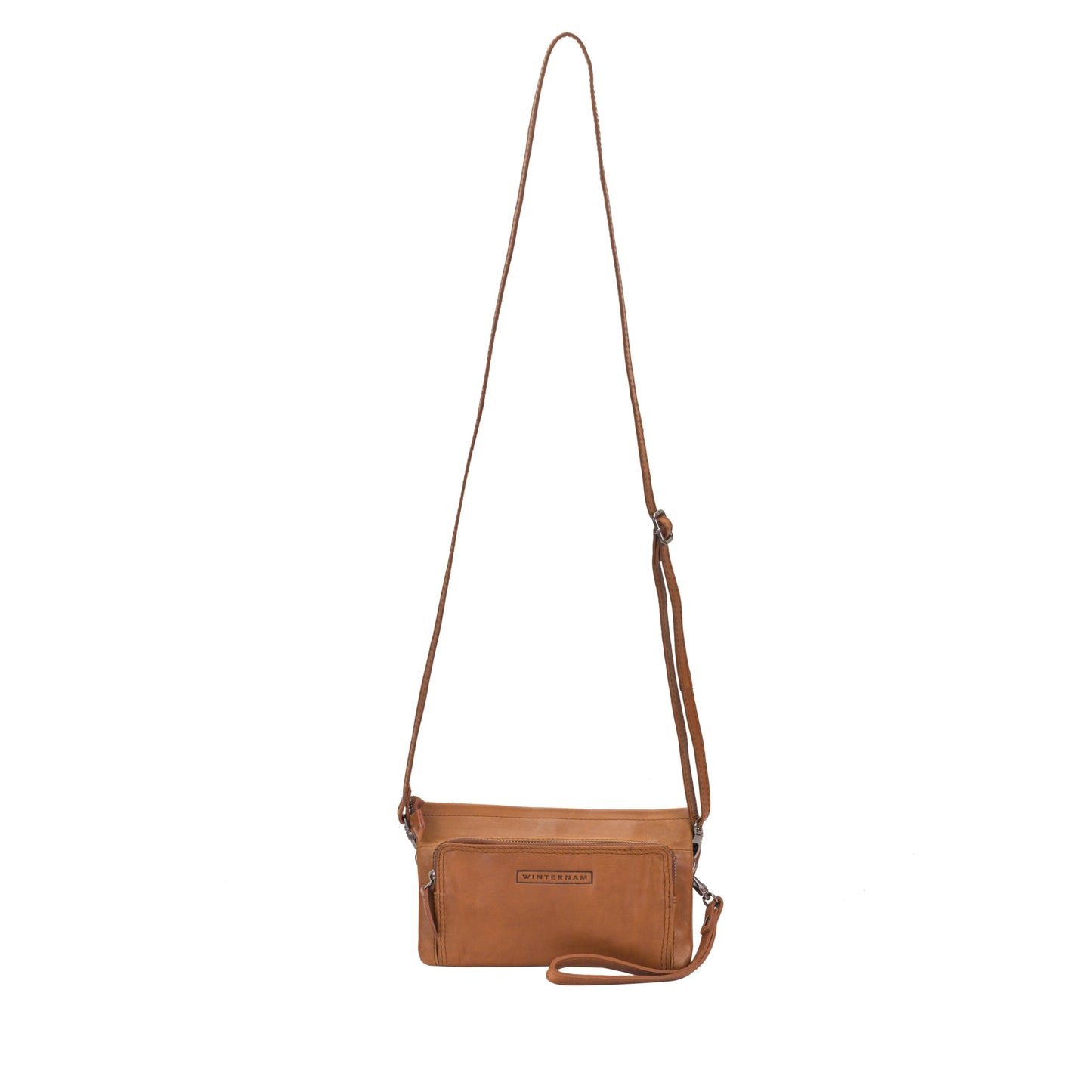 winternam kleine umhaengetasche liv cognac