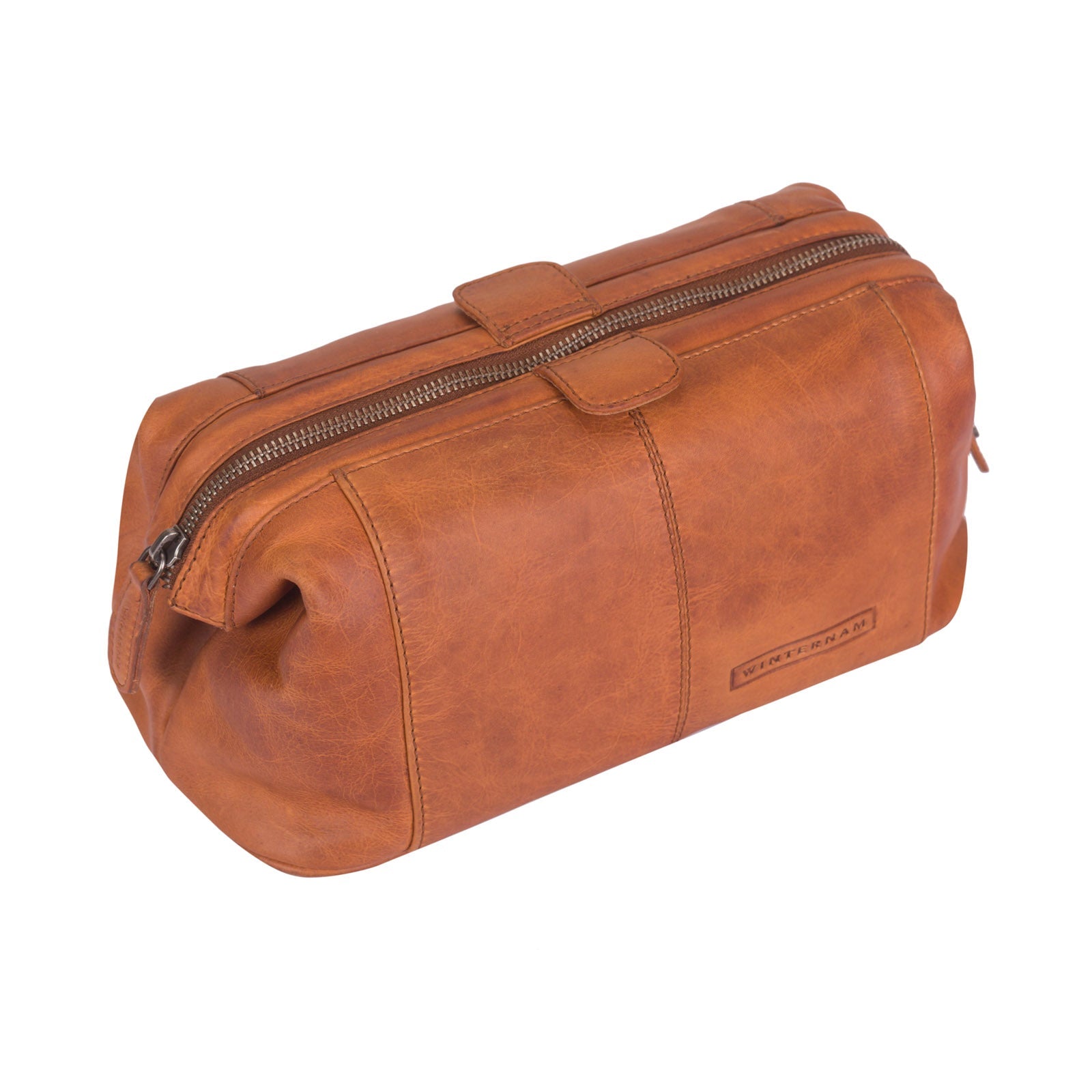 winternam kosmetiktasche bergen cognac