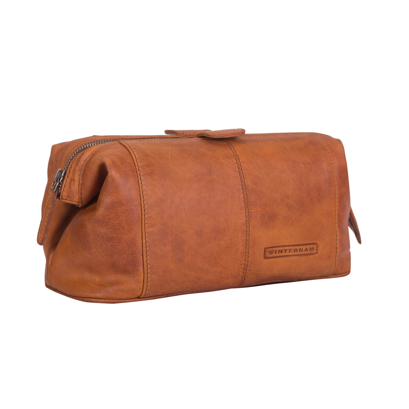 winternam kosmetiktasche bergen cognac