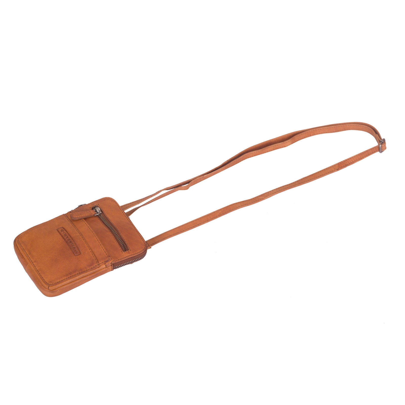 winternam phonebag lilla cognac