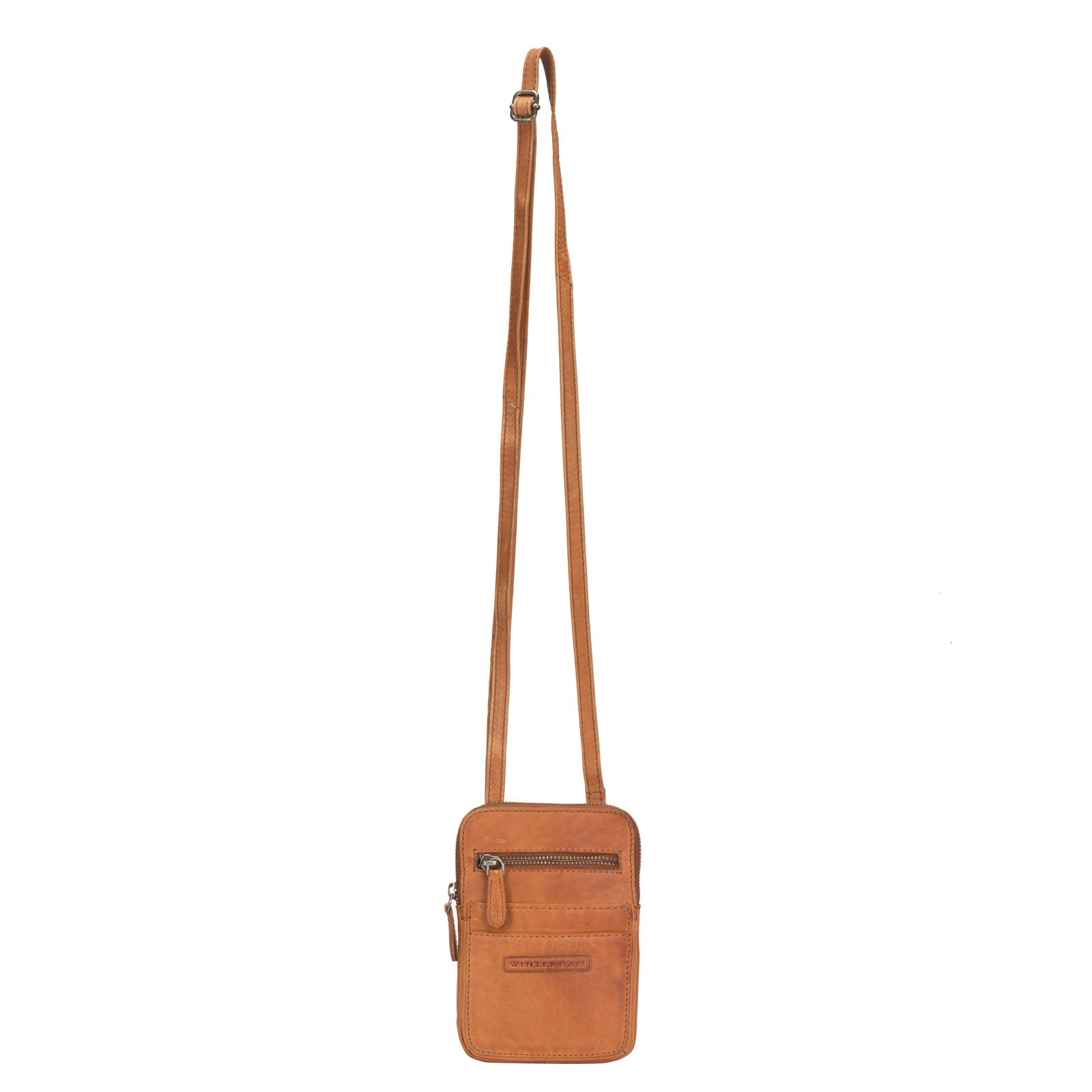 winternam phonebag lilla cognac
