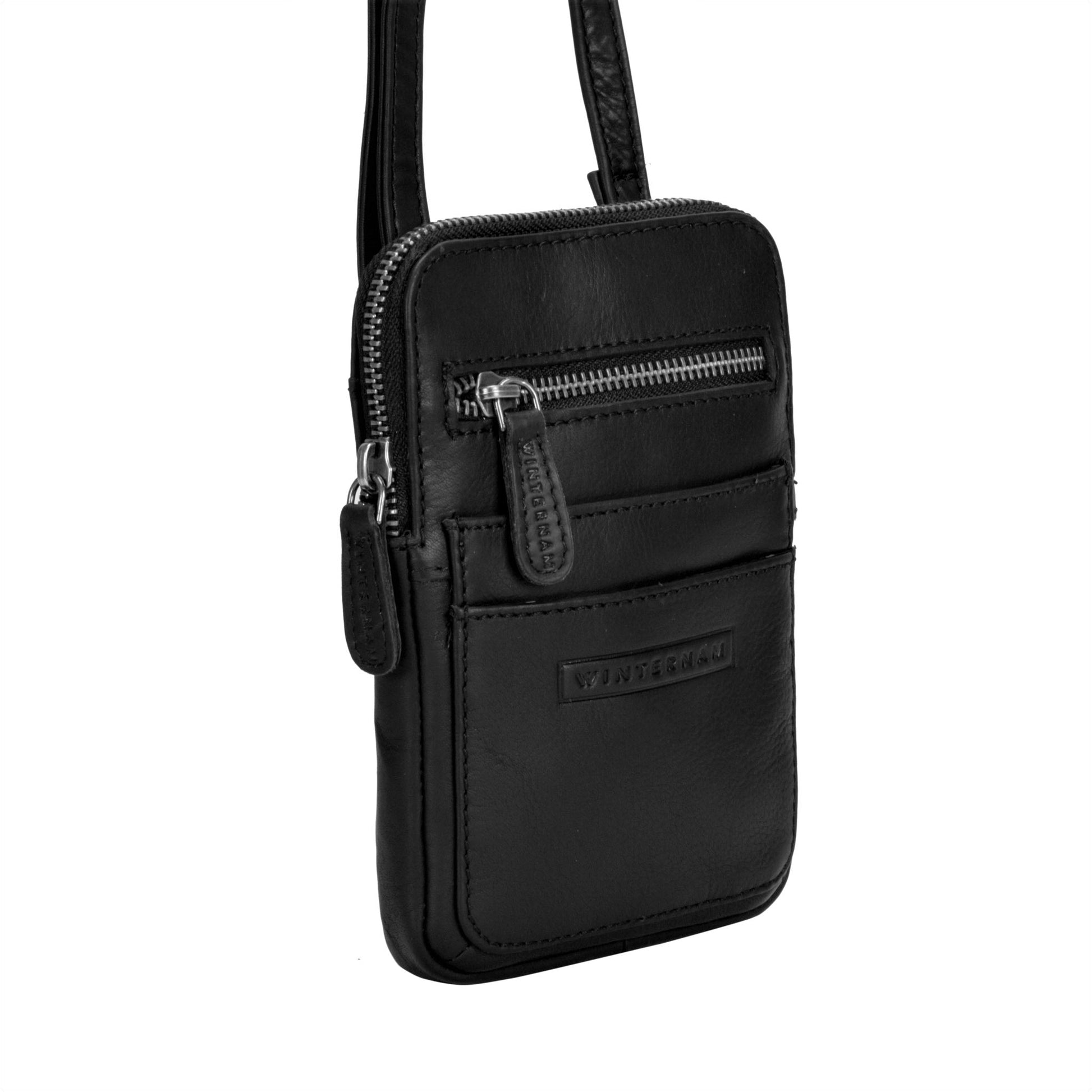 winternam phonebag lilla schwarz